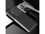 Hochwertig stabile Soft TPU Smartphone Handy Hülle im Carbon Design für Xiaomi Mi Note 10 Lite zum Schutz des Display und Gehäuse Cover in schwarz von Screenguard