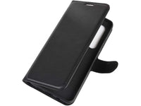 Lederhülle Karten Wallet Ledertasche Etui für Xiaomi Mi Note 10 Lite in schwarz von Screenguard