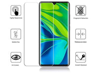 Case Friendly Screen Protector Handy Display Schutz Panzerglas Folie aus echtem 9H 2.5D Glas für Abdeckung des Xiaomi Mi Note 10 Displays in transparent von Screenguard