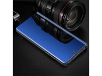 Clear View Flip Case für Xiaomi Poco F2 Pro in blau von Screenguard