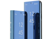 Clear View Flip Case für Xiaomi Poco F2 Pro in blau von Screenguard