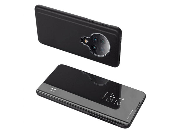 Clear View Flip Case für Xiaomi Poco F2 Pro in schwarz von Screenguard