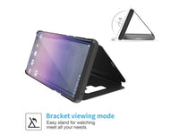 Clear View Flip Case für Xiaomi Poco F2 Pro in schwarz von Screenguard