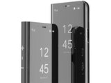 Clear View Flip Case für Xiaomi Poco F2 Pro in schwarz von Screenguard