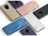 Clear View Flip Case für Xiaomi Poco F2 Pro in schwarz von Screenguard