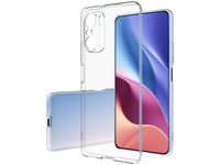 Gummi Hülle für Xiaomi Poco F3 aus flexiblem Soft TPU, kristallklar und transparent von Screenguard