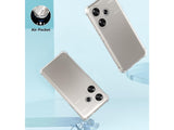 Hoch transparenter TPU Gummi Schutz Handy Hülle Clear Case klar mit verstärkten Schutzecken Bumper für das Xiaomi Poco F6 Display und Gehäuse in transparent von Screenguard