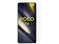 Case Friendly Screen Protector Handy Display Schutz Panzerglas Folie aus echtem 9H 2.5D Glas für Abdeckung des Xiaomi Poco F6 Displays in transparent von Screenguard