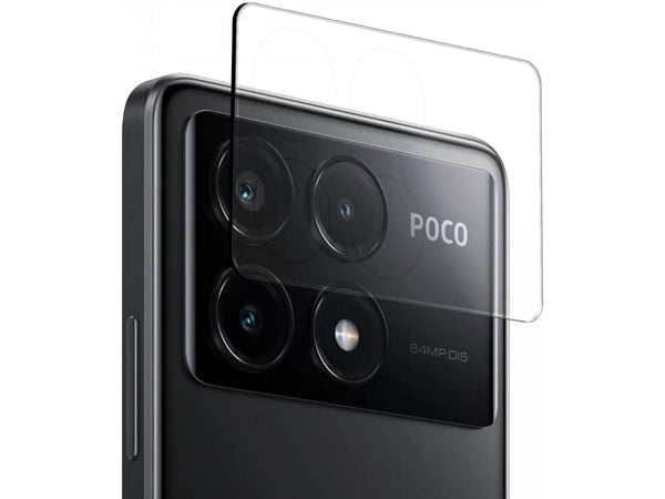 Kameraschutz Glas für Xiaomi Poco F6 Pro in transparent von Screenguard