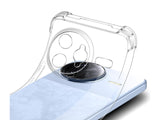 Hoch transparenter TPU Gummi Schutz Handy Hülle Clear Case klar mit verstärkten Schutzecken Bumper für das Xiaomi Poco F7 Pro Display und Gehäuse in transparent von Screenguard