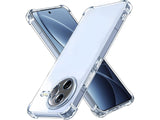Hoch transparenter TPU Gummi Schutz Handy Hülle Clear Case klar mit verstärkten Schutzecken Bumper für das Xiaomi Poco F7 Pro Display und Gehäuse in transparent von Screenguard