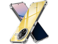 Hoch transparenter TPU Gummi Schutz Handy Hülle Clear Case klar mit verstärkten Schutzecken Bumper für das Xiaomi Poco F7 Ultra Display und Gehäuse in transparent von Screenguard