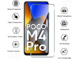 Case Friendly Screen Protector Handy Display Schutz Panzerglas Folie aus echtem 9H 2.5D Glas für Abdeckung des Xiaomi Poco M4 Pro 4G Displays in transparent von Screenguard