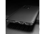 Hochwertig stabile Soft TPU Smartphone Handy Hülle im Carbon Design für Xiaomi Poco M4 Pro 5G zum Schutz des Display und Gehäuse Cover in schwarz von Screenguard