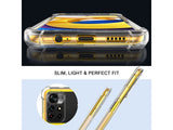 Hoch transparenter TPU Gummi Schutz Handy Hülle Clear Case klar mit verstärkten Schutzecken Bumper für das Xiaomi Poco M4 Pro 5G Display und Gehäuse in transparent von Screenguard