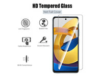 Case Friendly Screen Protector Handy Display Schutz Panzerglas Folie aus echtem 9H 2.5D Glas für Abdeckung des Xiaomi Poco M4 Pro 5G Displays in transparent von Screenguard