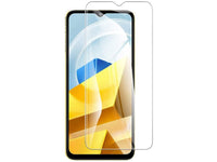 Case Friendly Screen Protector Handy Display Schutz Panzerglas Folie aus echtem 9H 2.5D Glas für Abdeckung des Xiaomi Poco M5 Displays in transparent von Screenguard