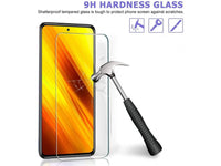 Case Friendly Screen Protector Handy Display Schutz Panzerglas Folie aus echtem 9H 2.5D Glas für Abdeckung des Xiaomi Poco X3 Displays in transparent von Screenguard