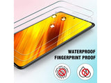 Case Friendly Screen Protector Handy Display Schutz Panzerglas Folie aus echtem 9H 2.5D Glas für Abdeckung des Xiaomi Poco X3 Displays in transparent von Screenguard