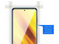 Case Friendly Screen Protector Handy Display Schutz Panzerglas Folie aus echtem 9H 2.5D Glas für Abdeckung des Xiaomi Poco X3 Displays in transparent von Screenguard