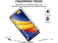 100% Fullscreen Curved Screen Protector Handy Display Schutz Glas für komplette Abdeckung des Xiaomi Poco X3 Pro Display in schwarz von Screenguard