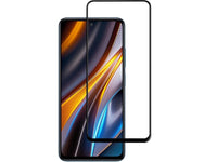 100% Fullscreen Curved Screen Protector Handy Display Schutz Glas für komplette Abdeckung des Xiaomi Poco X4 GT Display in schwarz von Screenguard