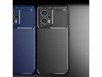 Hochwertig stabile Soft TPU Smartphone Handy Hülle im Carbon Design für Xiaomi Poco X4 GT zum Schutz des Display und Gehäuse Cover in schwarz von Screenguard