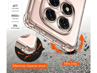 Hoch transparenter TPU Gummi Schutz Handy Hülle Clear Case klar mit verstärkten Schutzecken Bumper für das Xiaomi Poco X7 Display und Gehäuse in transparent von Screenguard