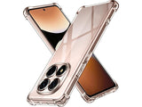 Hoch transparenter TPU Gummi Schutz Handy Hülle Clear Case klar mit verstärkten Schutzecken Bumper für das Xiaomi Poco X7 Display und Gehäuse in transparent von Screenguard