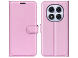 Lederhülle Karten Wallet Ledertasche Etui für Xiaomi Poco X7 in rosa von Screenguard