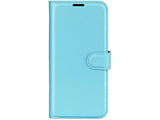 Lederhülle Karten Wallet Ledertasche Etui für Xiaomi Poco X7 Pro in hellblau von Screenguard