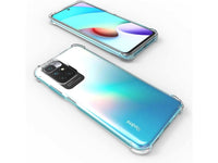 Hoch transparenter TPU Gummi Schutz Handy Hülle Clear Case klar mit verstärkten Schutzecken Bumper für das Xiaomi Redmi 10 Display und Gehäuse in transparent von Screenguard