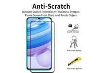 100% Fullscreen Curved Screen Protector Handy Display Schutz Glas für komplette Abdeckung des Xiaomi Redmi 10X 5G Display in schwarz von Screenguard