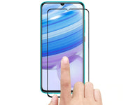 100% Fullscreen Curved Screen Protector Handy Display Schutz Glas für komplette Abdeckung des Xiaomi Redmi 10X 5G Display in schwarz von Screenguard