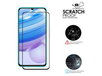 100% Fullscreen Curved Screen Protector Handy Display Schutz Glas für komplette Abdeckung des Xiaomi Redmi 10X 5G Display in schwarz von Screenguard