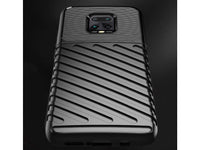 Moderne Design Hülle Cover für das Xiaomi Redmi 10X Pro 5G mit Stripes zum Schutz von Kratzern, Dellen, Display aus TPU Gummi in schwarz von Screenguard