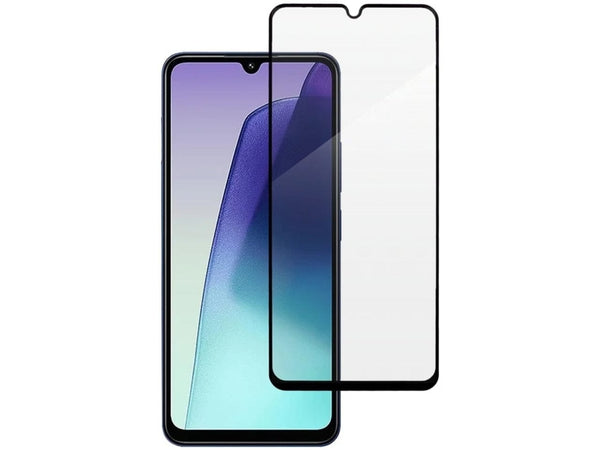 100% Fullscreen Curved Screen Protector Handy Display Schutz Glas für komplette Abdeckung des Xiaomi Redmi 14C Display in schwarz von Screenguard