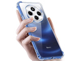 Hoch transparenter TPU Gummi Schutz Handy Hülle Clear Case klar mit verstärkten Schutzecken Bumper für das Xiaomi Redmi 14C Display und Gehäuse in transparent von Screenguard