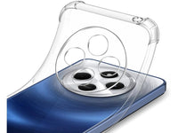 Hoch transparenter TPU Gummi Schutz Handy Hülle Clear Case klar mit verstärkten Schutzecken Bumper für das Xiaomi Redmi 14C Display und Gehäuse in transparent von Screenguard