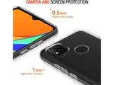 Gummi Hülle für Xiaomi Redmi 9C aus flexiblem Soft TPU, kristallklar und transparent von Screenguard