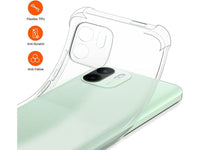 Hoch transparenter TPU Gummi Schutz Handy Hülle Clear Case klar mit verstärkten Schutzecken Bumper für das Xiaomi Redmi A1 Display und Gehäuse in transparent von Screenguard