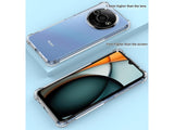 Hoch transparenter TPU Gummi Schutz Handy Hülle Clear Case klar mit verstärkten Schutzecken Bumper für das Xiaomi Redmi A3 Display und Gehäuse in transparent von Screenguard