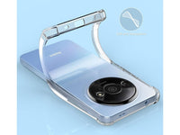 Hoch transparenter TPU Gummi Schutz Handy Hülle Clear Case klar mit verstärkten Schutzecken Bumper für das Xiaomi Redmi A3 Display und Gehäuse in transparent von Screenguard
