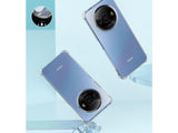Hoch transparenter TPU Gummi Schutz Handy Hülle Clear Case klar mit verstärkten Schutzecken Bumper für das Xiaomi Redmi A3 Display und Gehäuse in transparent von Screenguard