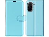Lederhülle Karten Wallet Ledertasche Etui für Xiaomi Redmi A5 in hellblau von Screenguard