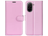 Lederhülle Karten Wallet Ledertasche Etui für Xiaomi Redmi A5 in rosa von Screenguard