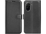 Lederhülle Karten Wallet Ledertasche Etui für Xiaomi Redmi A5 in schwarz von Screenguard