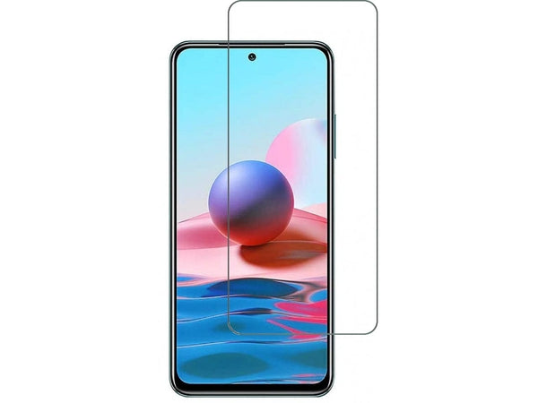 Case Friendly Screen Protector Handy Display Schutz Panzerglas Folie aus echtem 9H 2.5D Glas für Abdeckung des Xiaomi Redmi Note 10 4G Displays in transparent von Screenguard