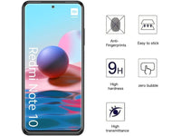 Case Friendly Screen Protector Handy Display Schutz Panzerglas Folie aus echtem 9H 2.5D Glas für Abdeckung des Xiaomi Redmi Note 10 4G Displays in transparent von Screenguard