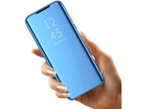 Clear View Flip Case für Xiaomi Redmi Note 10 5G in blau von Screenguard